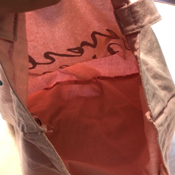 Pink Beverly Hills Canvas Tote Bag - Picture 4 of 4